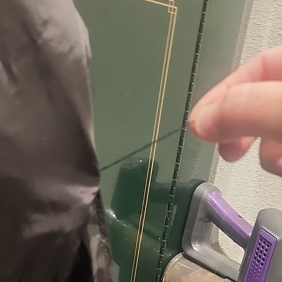 Long Puffer Coat with Belt - Picture 3 of 3